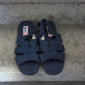 American Sweetheart Denim Sandals